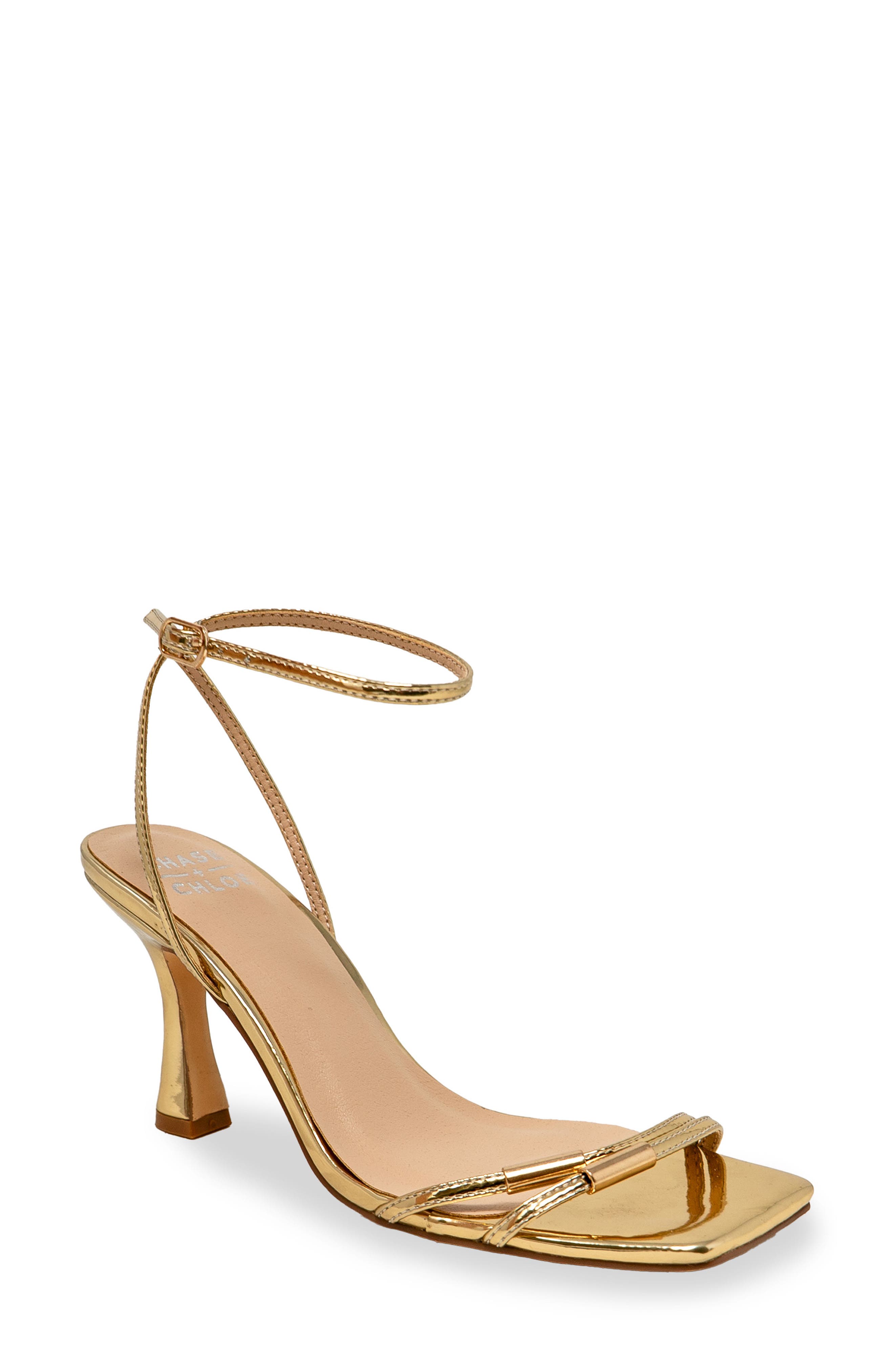 CHASE AND CHLOE Cielle Ankle Strap Sandal