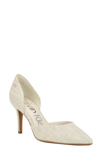 CALVIN KLEIN CALVIN KLEIN GLORIA D'ORSAY PUMP