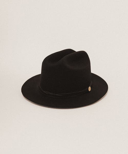 Two Roads Hat Co. Elliston Rancher Hat In Black