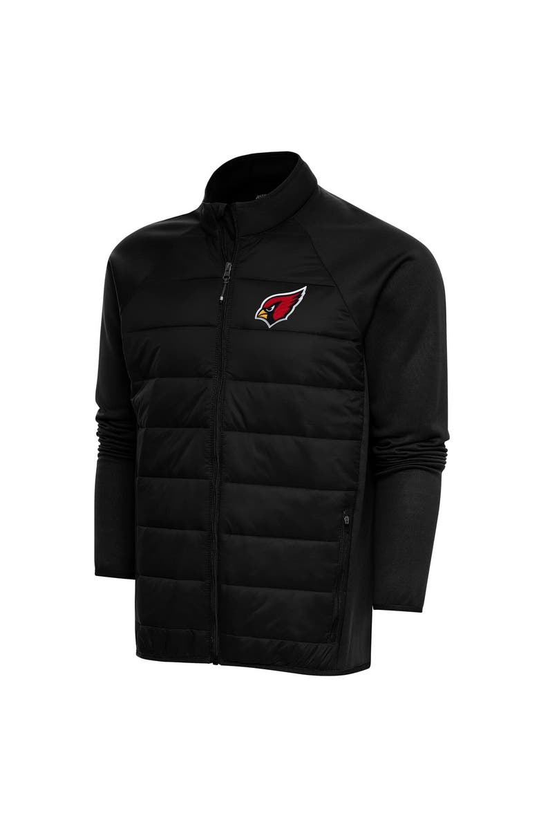 ANTIGUA Men's Antigua  Black Arizona Cardinals Altitude Full-Zip Jacket, Main, color, 