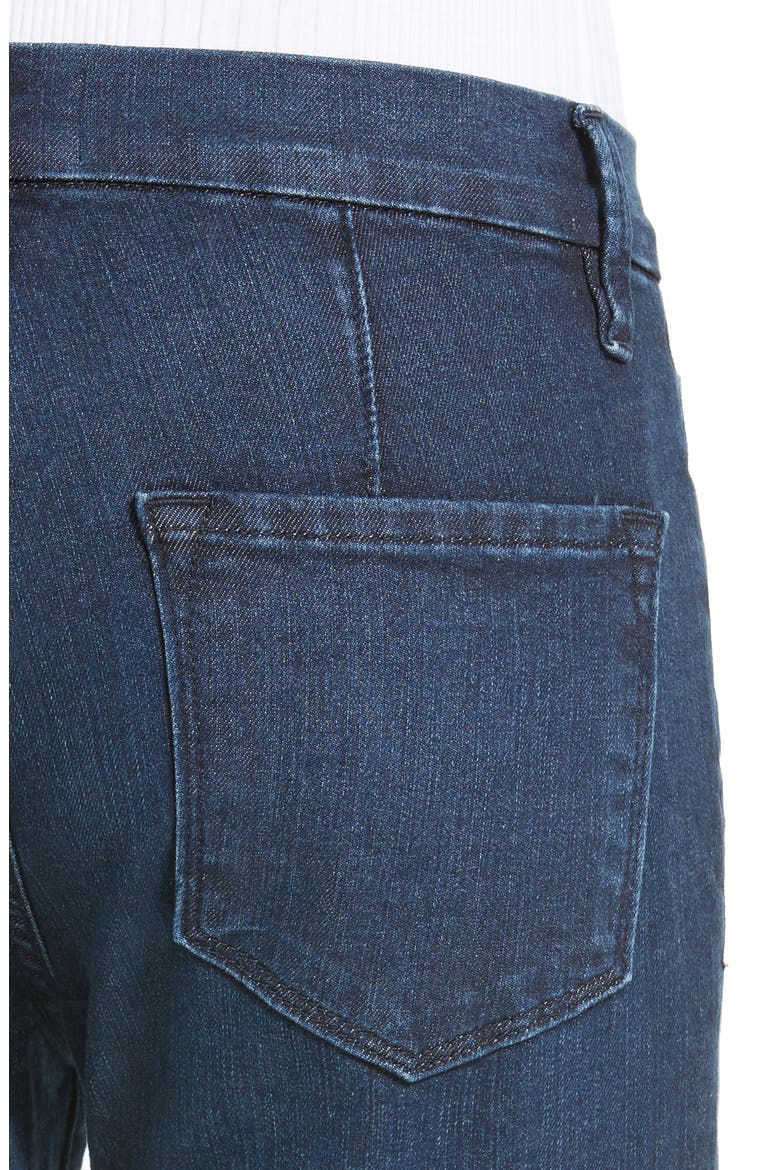 Le Crop Bell Lace-Up Jeans (Nordstrom Exclusive), Alternate, color, HAYWORTH