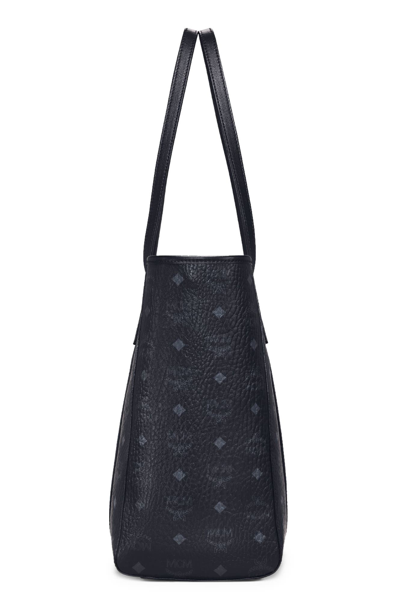 MCM Medium Toni Visetos Coated Canvas East/West Shopper, Alternate, color, 