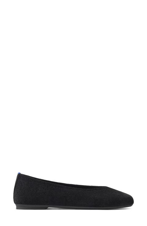 The ReVelvet Max Square Toe Ballet Flat