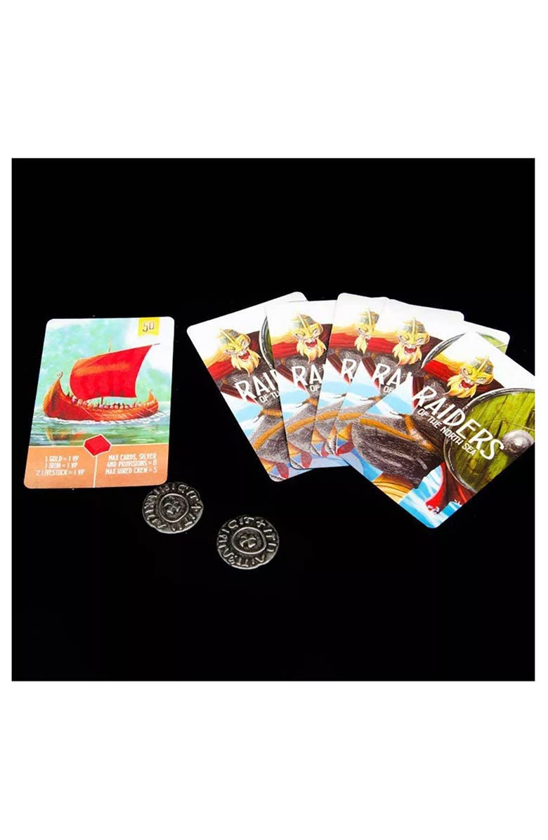 Renegade Game Studios Raiders Of The North Sea Viking Edition Strategy & War Board Game, Alternate, color,