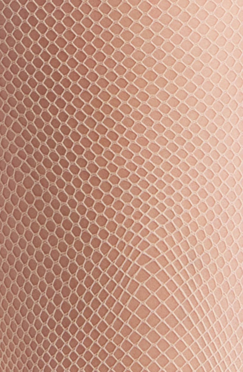 Nordstrom Control Top Fishnet Tights, Alternate, color, Beige Sand