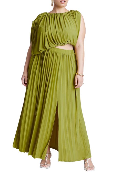 Asym Bodice Maxi Dress