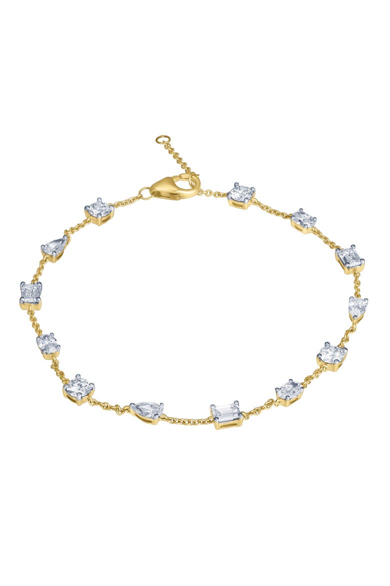Sigil 14K Gold Lab Grown Diamond Bracelet - 2 Ct, Main, color, 14K Yellow Gold