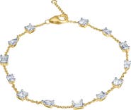 LuvMyJewelry Sigil 14K Gold Lab Grown Diamond Bracelet - 2 Ct
