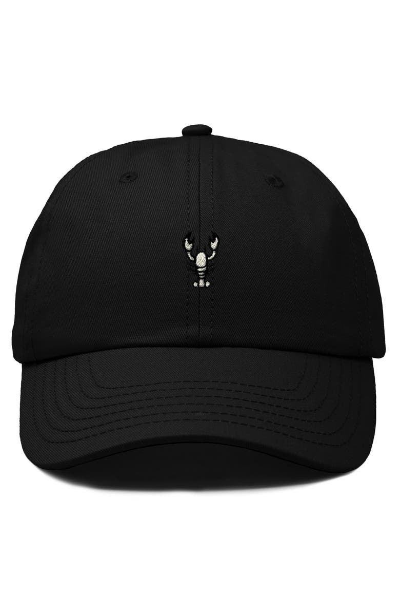 Dalix Lobster Dad Cap, Main, color, Black
