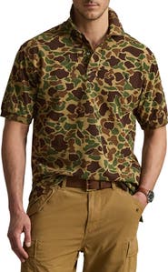 Polo Ralph Lauren Big & Tall Animated Mesh Polo Shirt V3