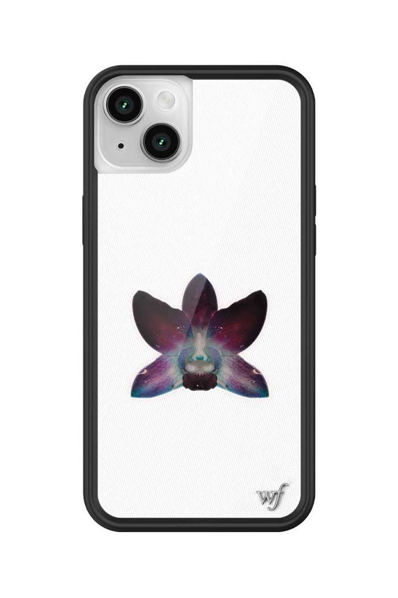 Orchid | White iPhone Case, Alternate, color, White