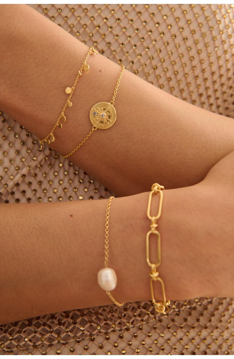 Murkani Cosmic Love Bracelet, Alternate, color, Yellow Gold