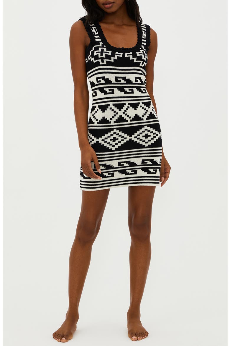 James Cotton Cover-Up Minidress, Main, color, SEA SALT WAVE