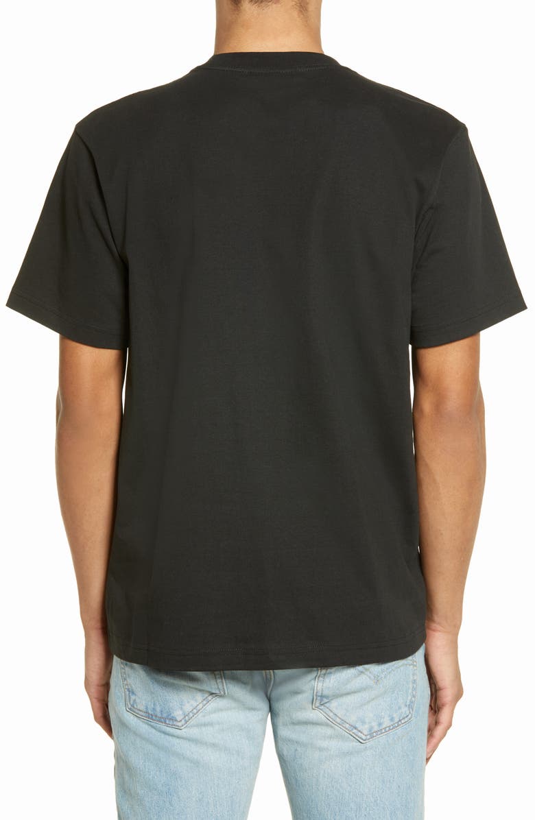 Obey Point Pocket Logo Organic Cotton T-Shirt, Alternate, color, 