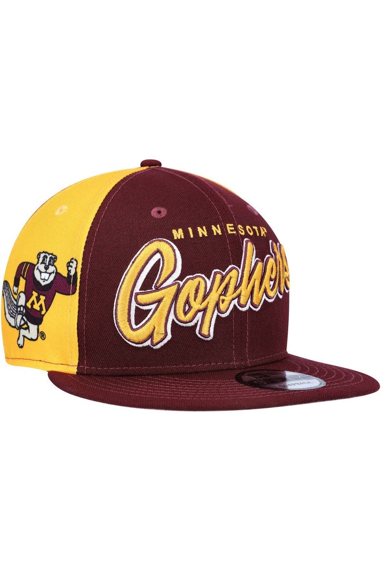 Men's New Era  Maroon Minnesota Golden Gophers Outright 9FIFTY Snapback Hat, Main, color, Maroon