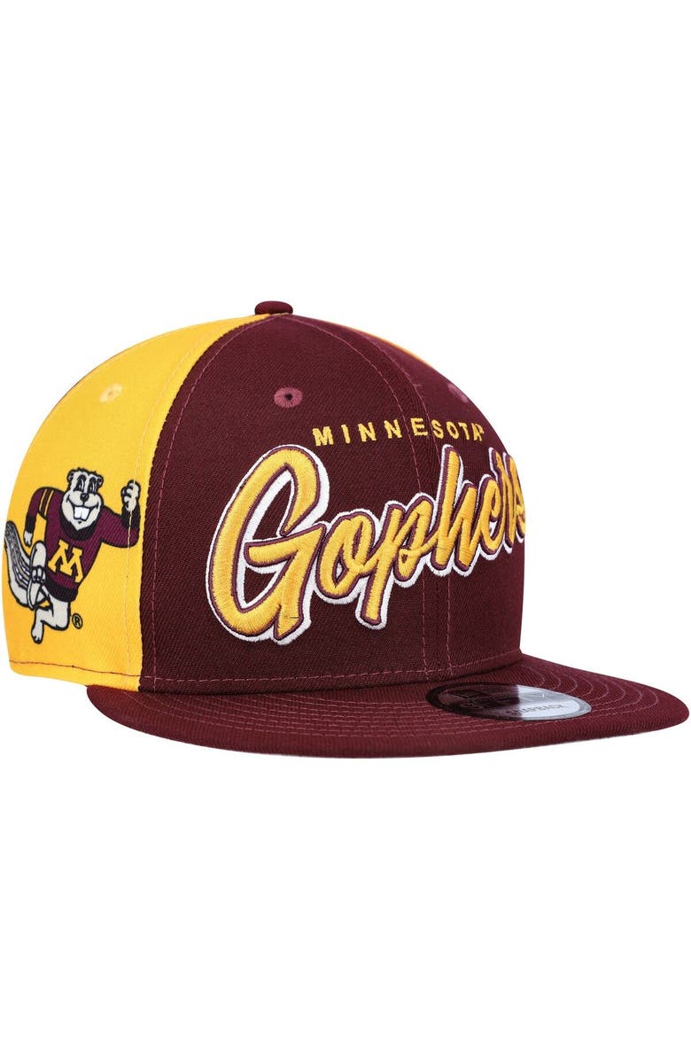 New Era Men's New Era  Maroon Minnesota Golden Gophers Outright 9FIFTY Snapback Hat, Main, color, Maroon