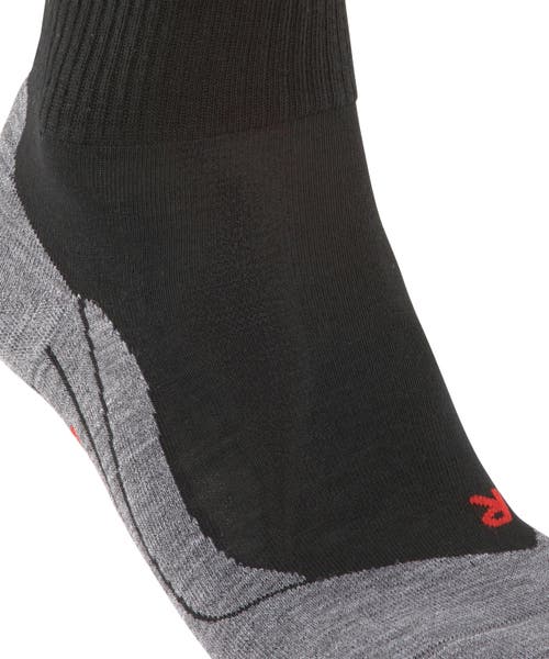 Falke Tk5 Wander Short Hiking Socks In Black