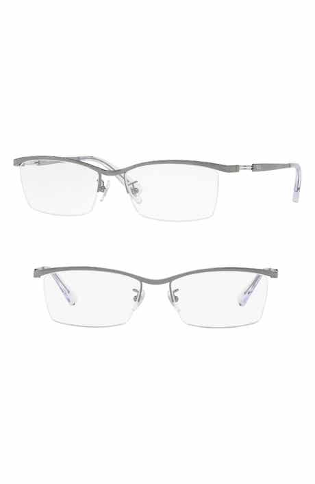 55mm Semi Rimless Optical Glasses
