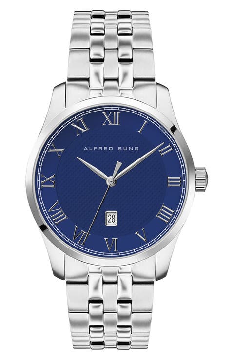 Tempus Stainless Steel Bracelet Watch, 42mm