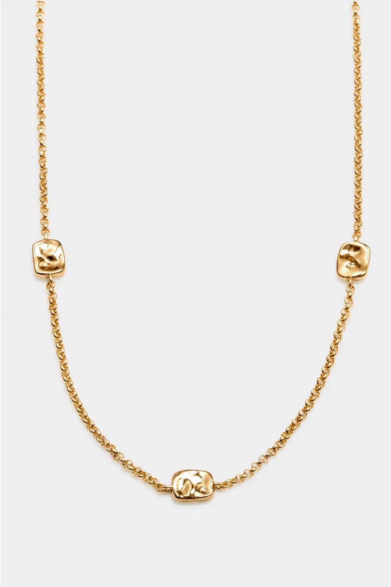 Bea Choker in Gold, Alternate, color, Gold