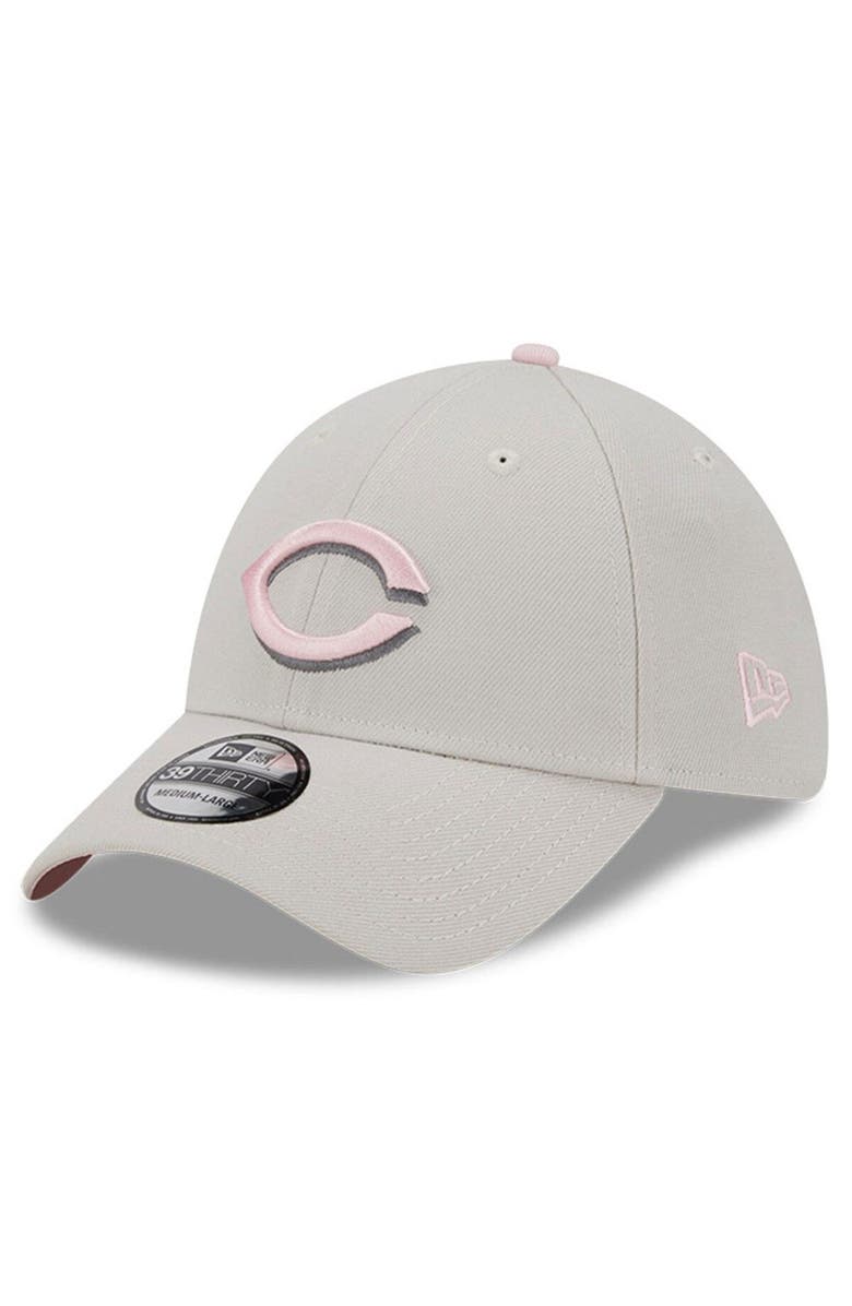 New Era Men's New Era  Khaki Cincinnati Reds 2023 Mother's Day 39THIRTY Flex Hat, Alternate, color, 