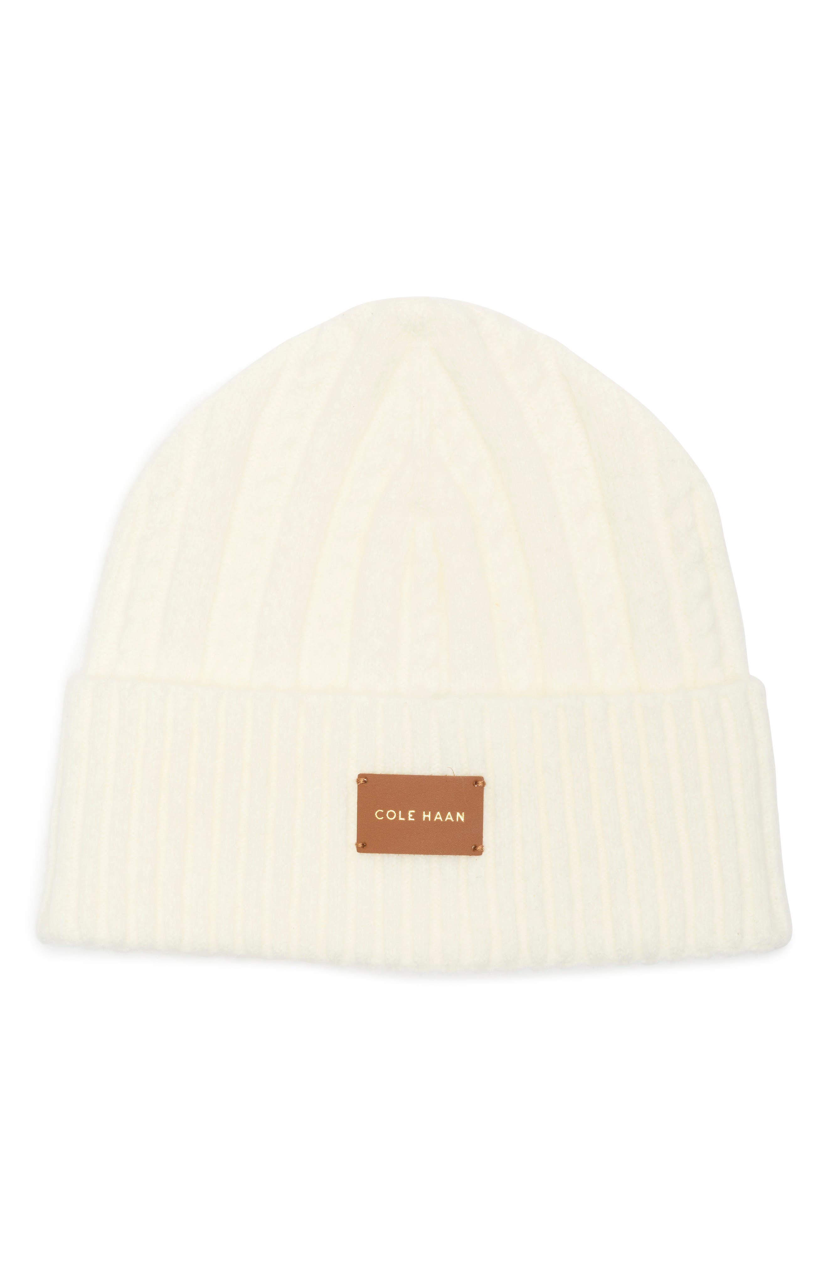 Cole Haan Cable Stitch Beanie