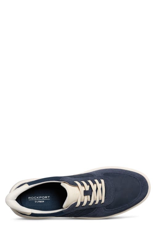 Rockport Tayton Step Activated Sneaker In Dark Blue