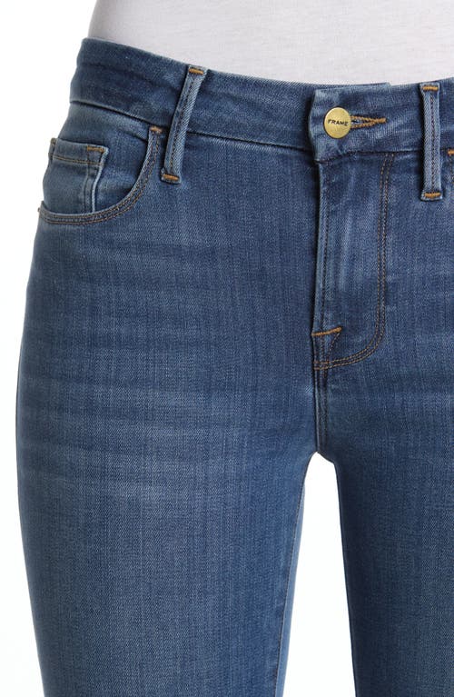 Frame Le Mini Boot Jeans In Poe In Poe