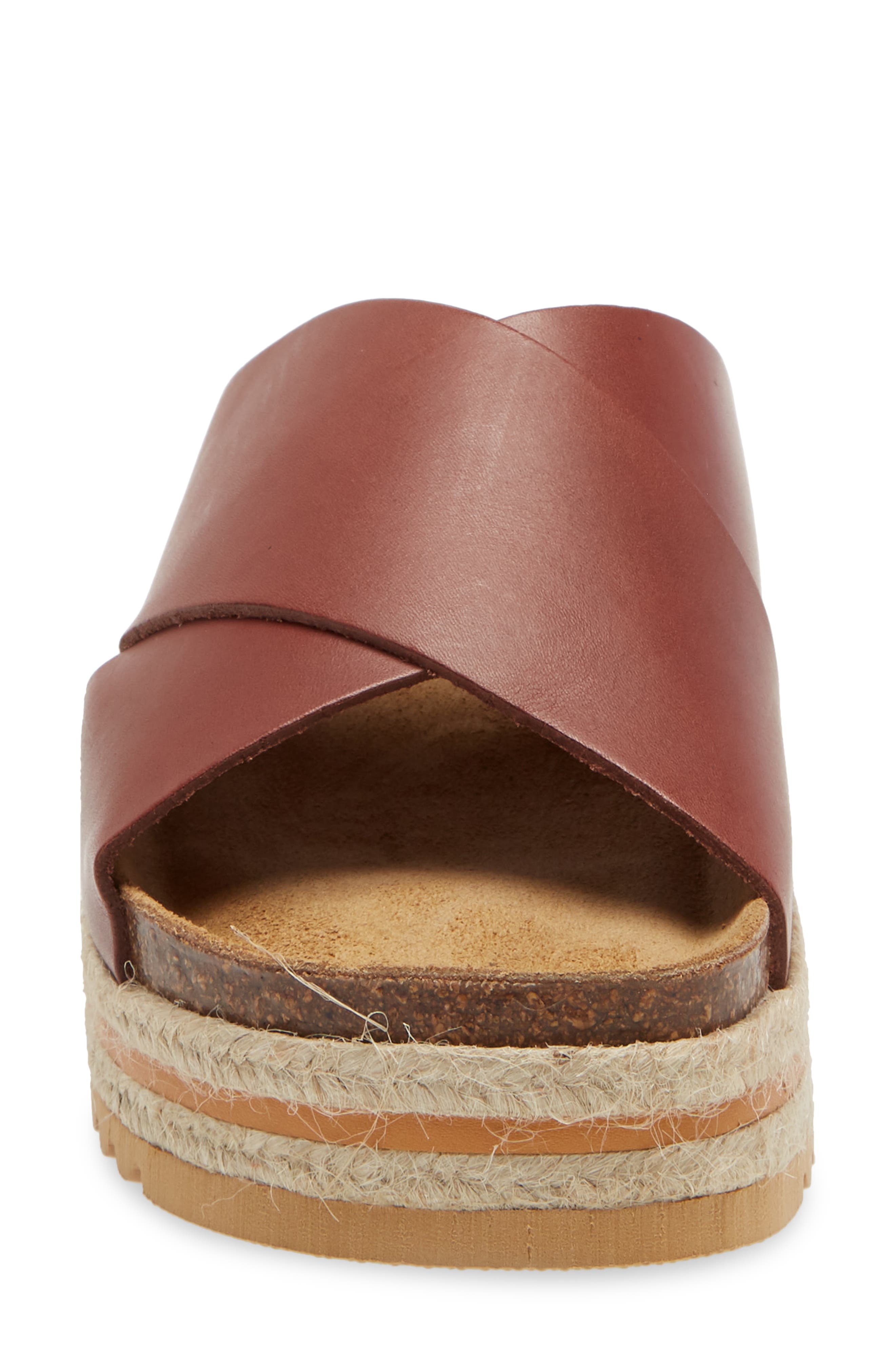 Chocolat Blu e Lina Platform Slide Sandal, Alternate, color, 