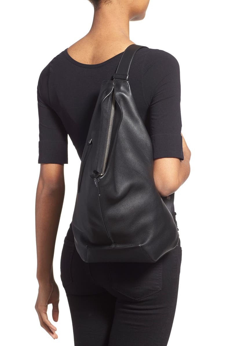 Loewe 'Small Anton' Calfskin Leather Sling Bag, Alternate, color,