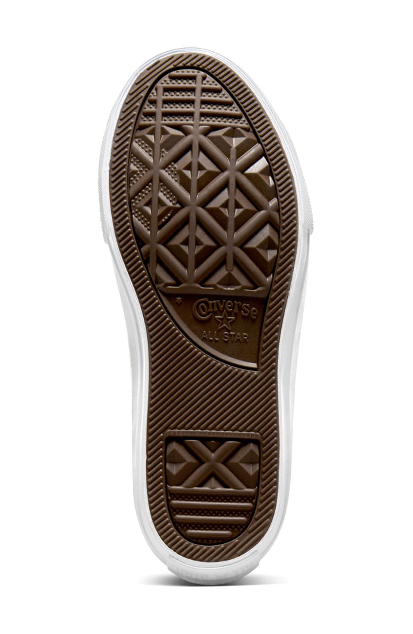 Converse Kids' Chuck Taylor<sup>®</sup> All Star<sup>®</sup> Malden Street Mid Top Sneaker, Alternate, color, White/ White