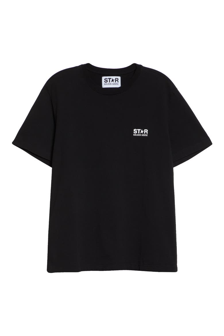 Big Star Logo Graphic Tee, Alternate, color, BLACK/ WHITE