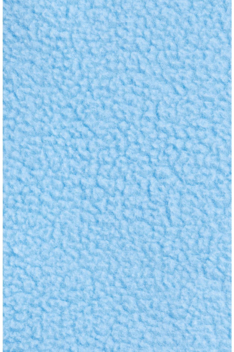 Pieper Water Repellent Recycled Polyester Fleece Quarter Zip Top, Alternate, color, FORGET ME NOT