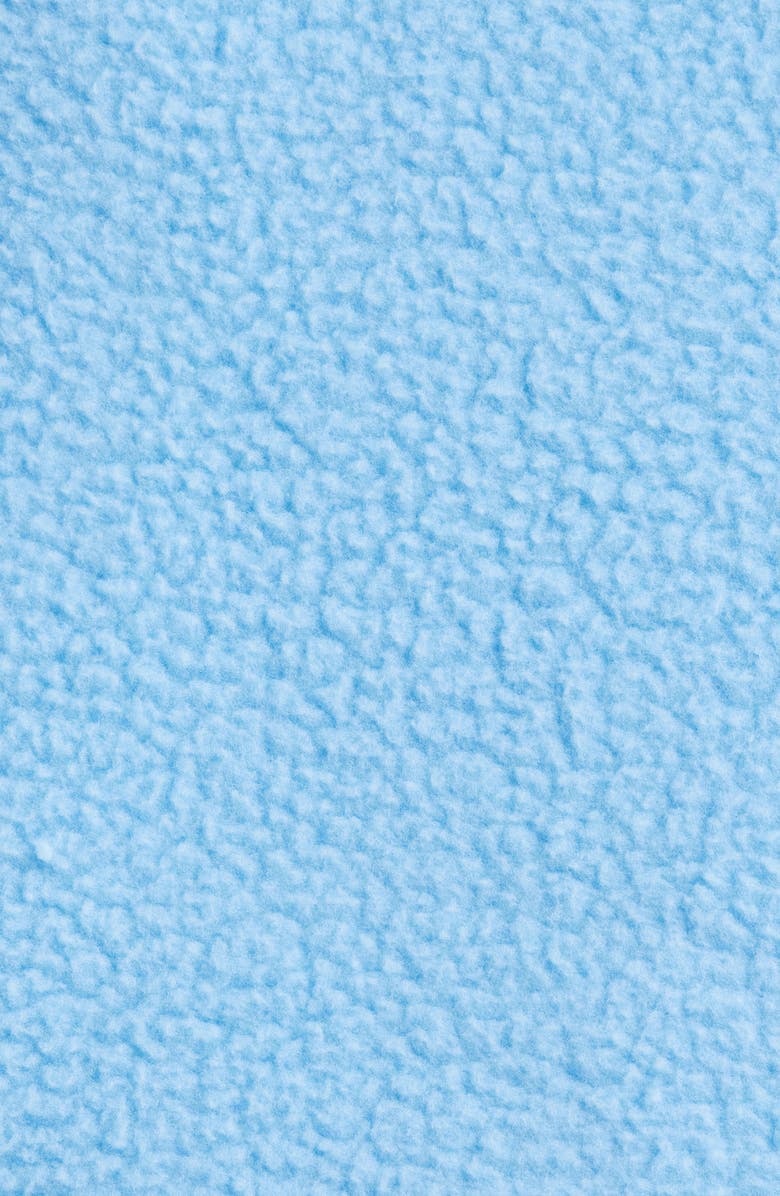 Halfdays Pieper Water Repellent Recycled Polyester Fleece Quarter Zip Top, Alternate, color, Forget Me Not