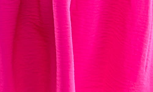 Shop Nina Leonard Tiered Midi Dress In Dragon Fruit