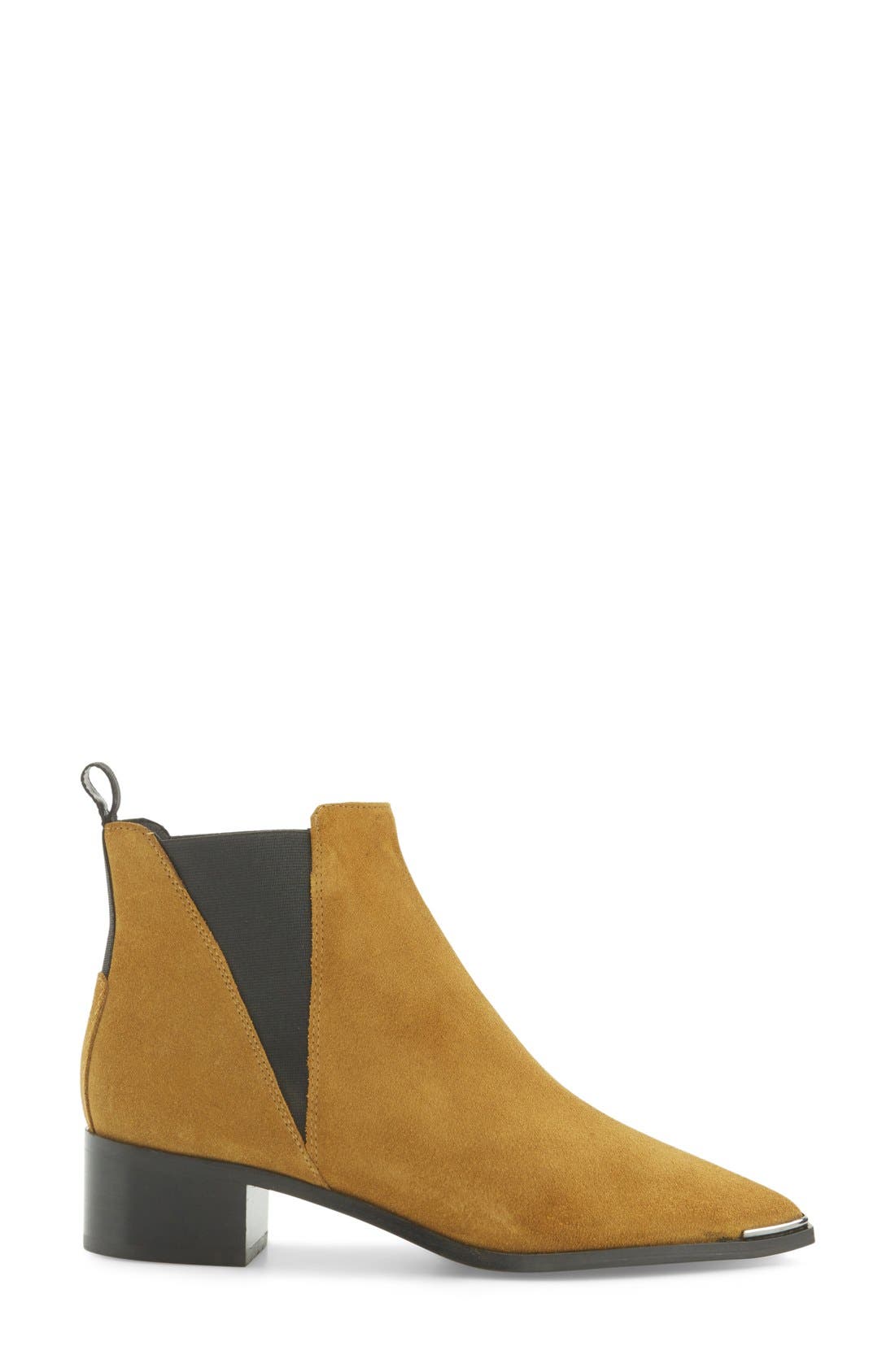 Jensen Pointy Toe Bootie, Alternate, color, CAMEL SUEDE