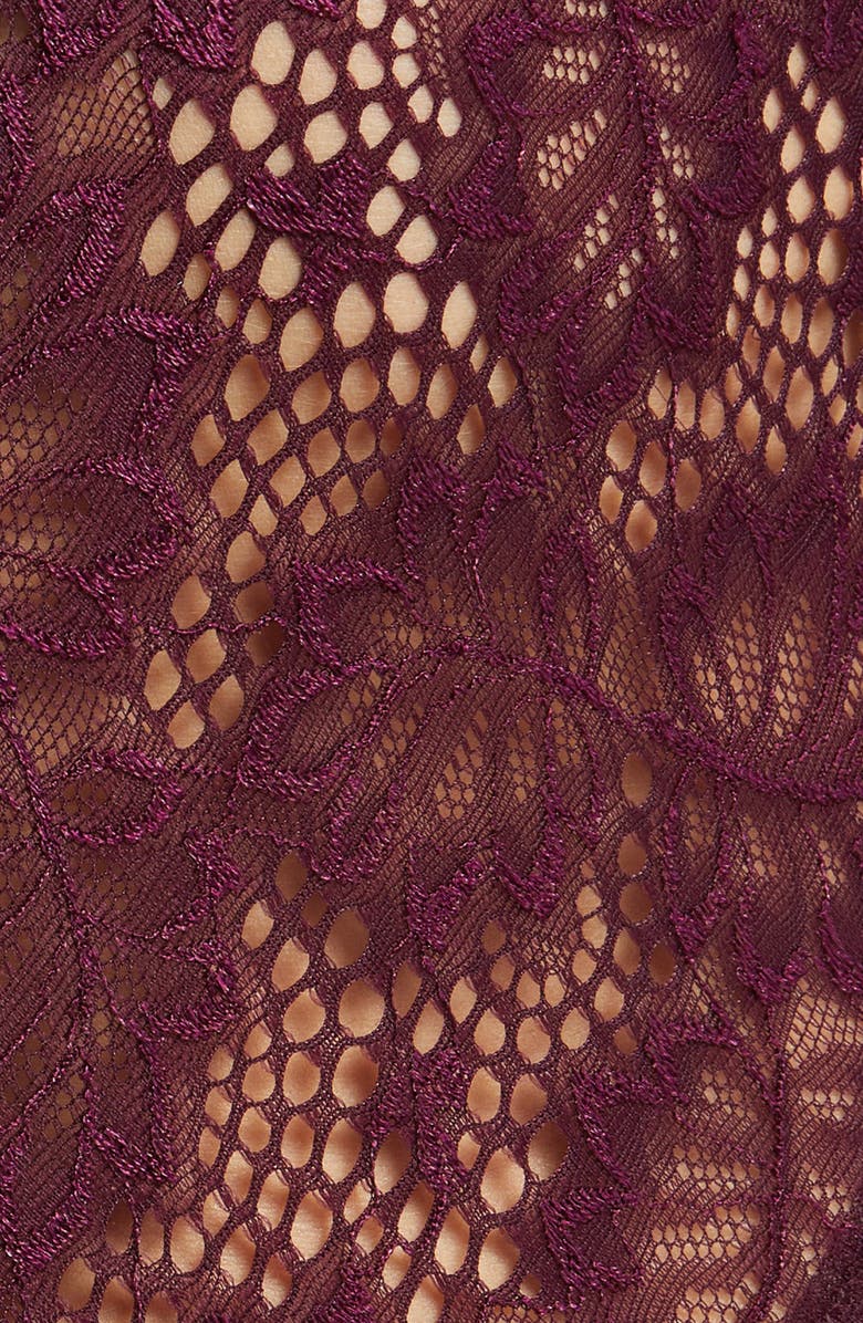 Oh La La Cheri Lace Underwire Teddy, Alternate, color,