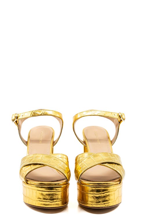 Andrea Gomez Andrea Gomez Bella Sandal In Gold