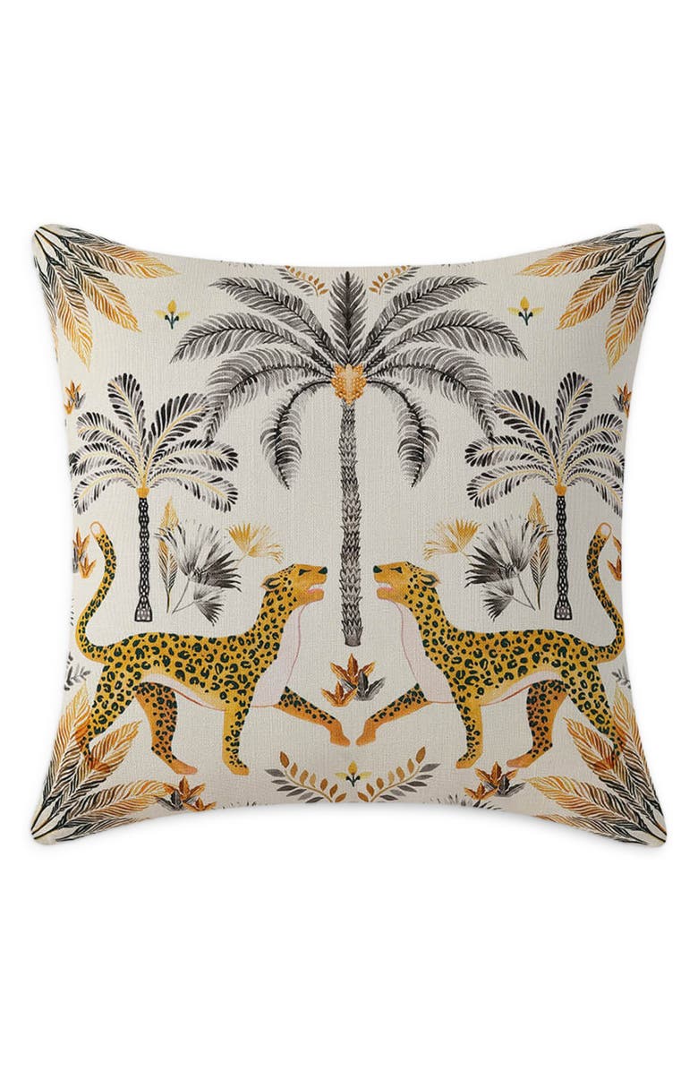 Sunday Citizen Graphic Leopard Accent Pillow, Main, color, 