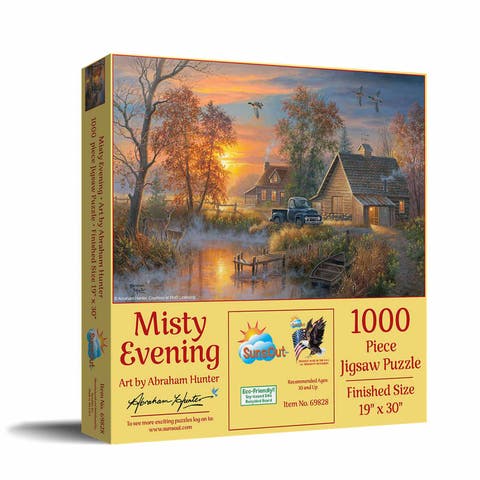 Misty Evening 1000 piece Jigsaw Puzzle for Adults