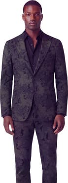 Lords of Harlech Paisley Explosion Mens Tailored Blazer