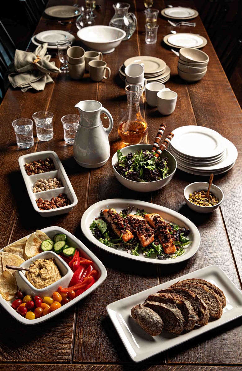 Juliska Puro White Berry Stoneware Bowl, Alternate, color, Whitewash