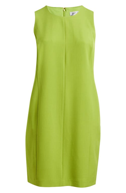 Kasper Seamed Sleeveless Sheath Dress In Kiwi
