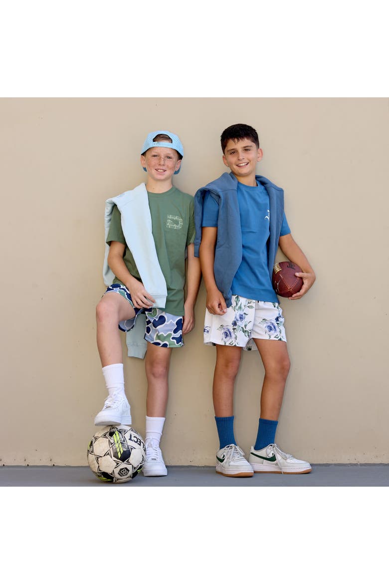 Garden District Tee - Big Kid, Alternate, color, NAVY