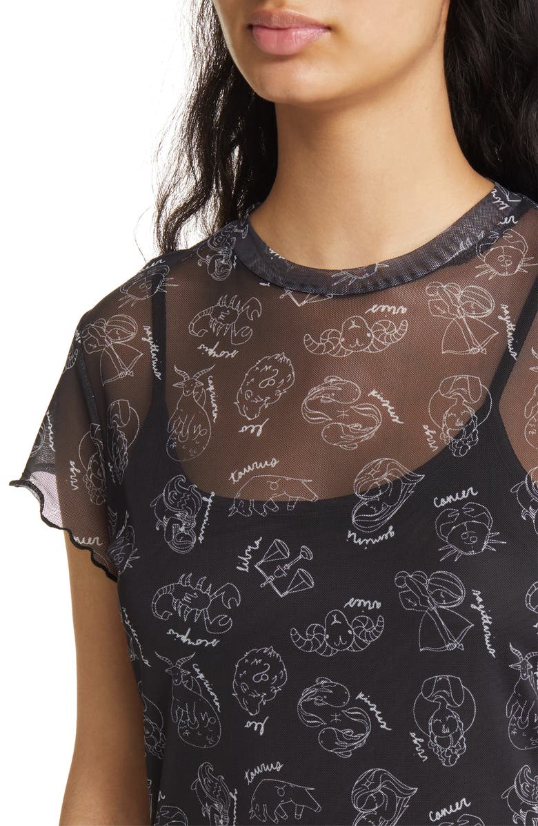 Dressed in Lala Mesh Maxi Dress, Alternate, color,