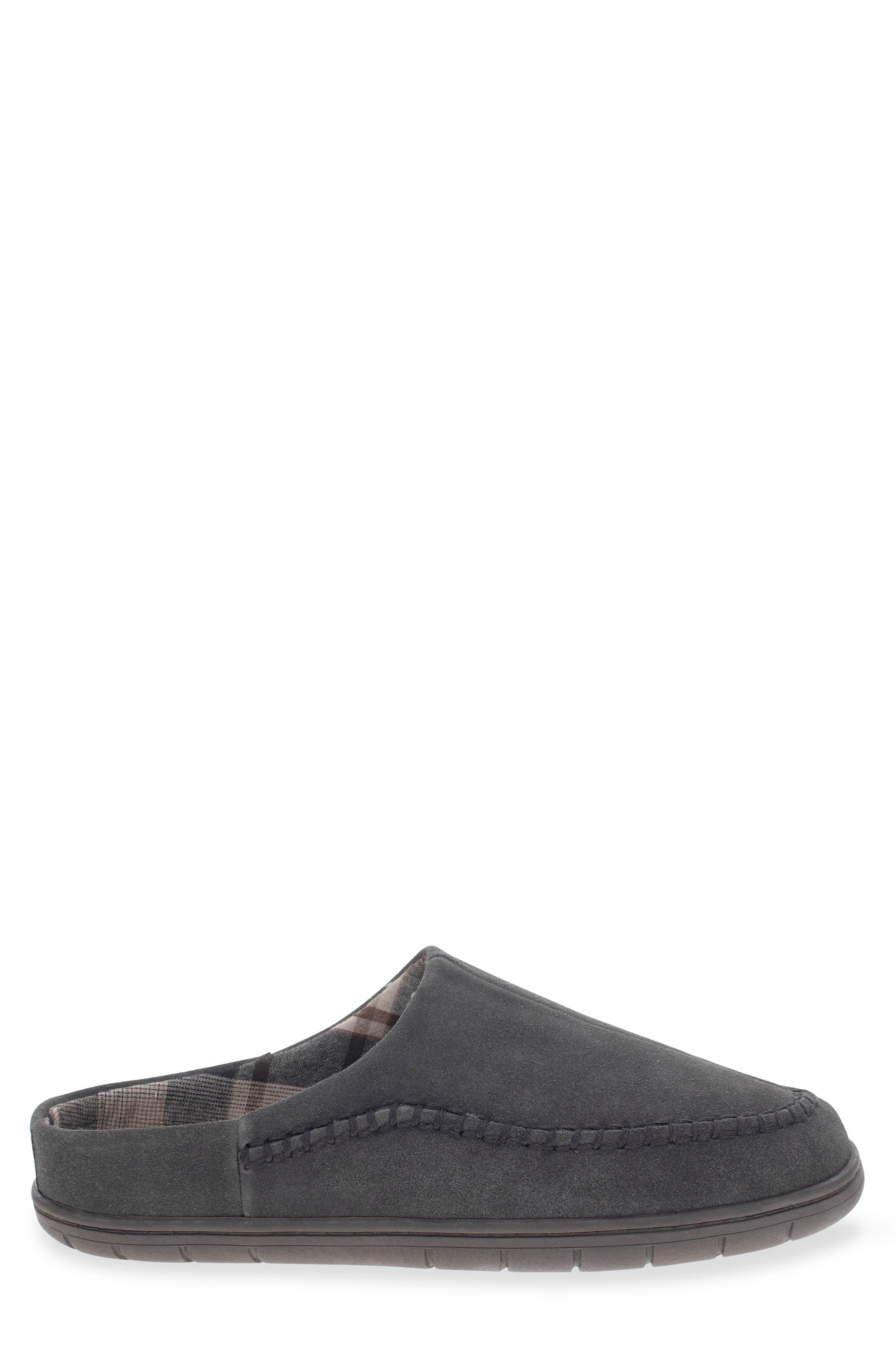 Staheekum Cypress Suede Slipper, Alternate, color, Charcoal