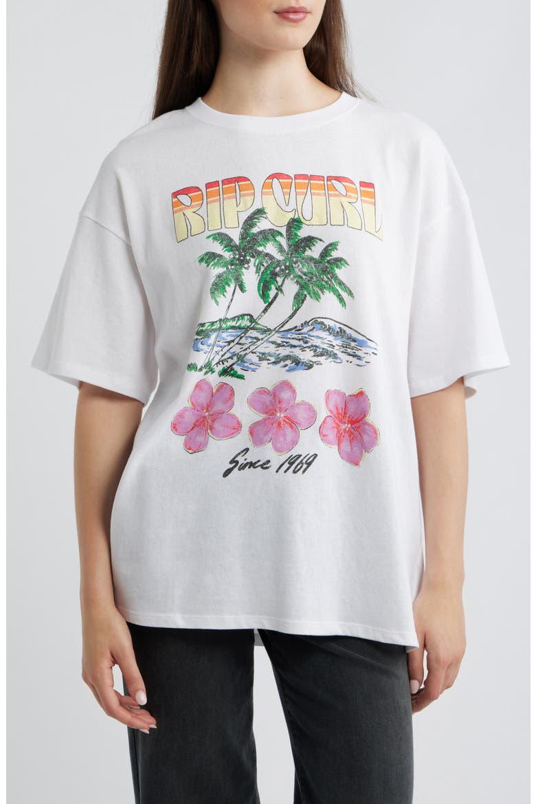Hayley O Graphic Heritage Tee, Main, color, WHITE