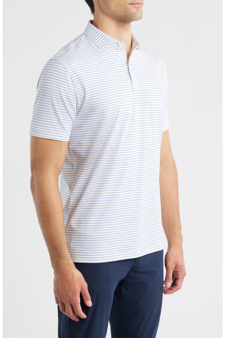 Beau Stripe Performance Polo, Alternate, color, SOUND SIDE