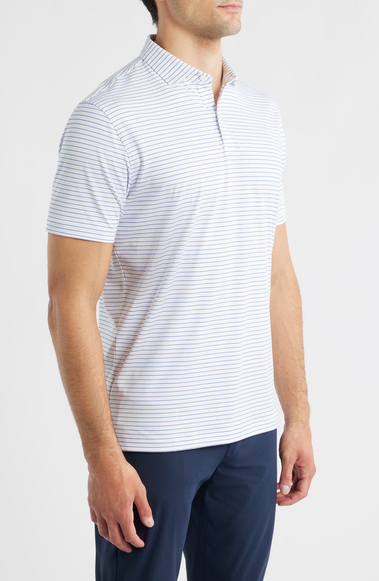 johnnie-O Beau Stripe Performance Polo, Alternate, color, Sound Side