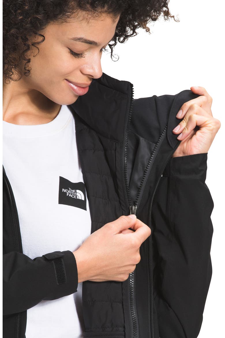 Carto TriClimate® Waterproof 3-in-1 Jacket, Alternate, color, BLACK